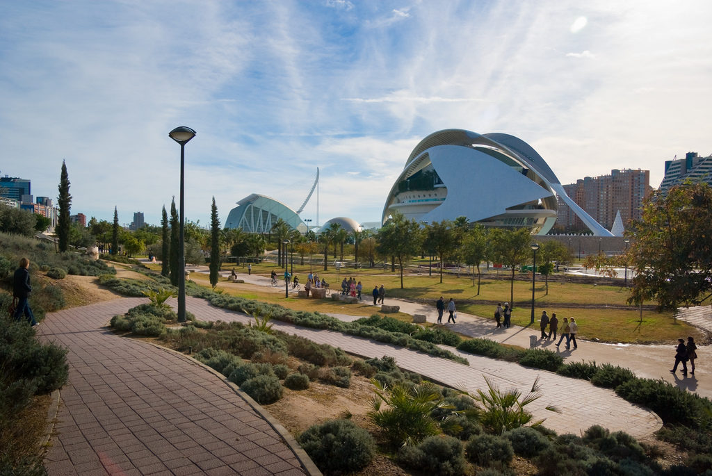 city break valencia turia park