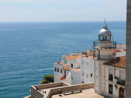 el faro lighthouse in peñíscola