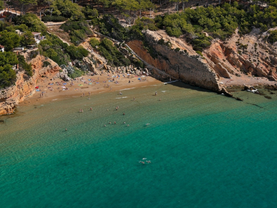 beaches salou cala penya