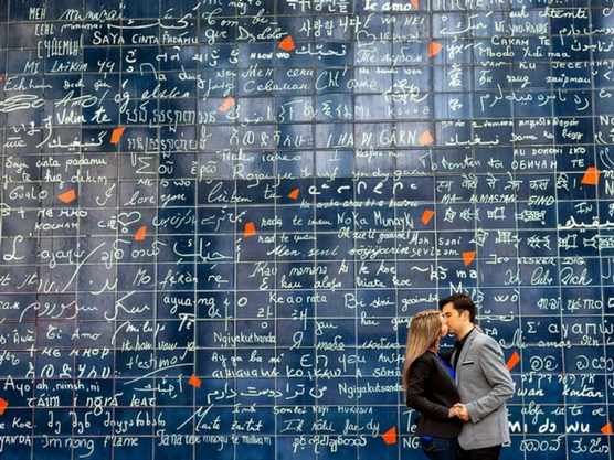 what to do in paris wall of love
