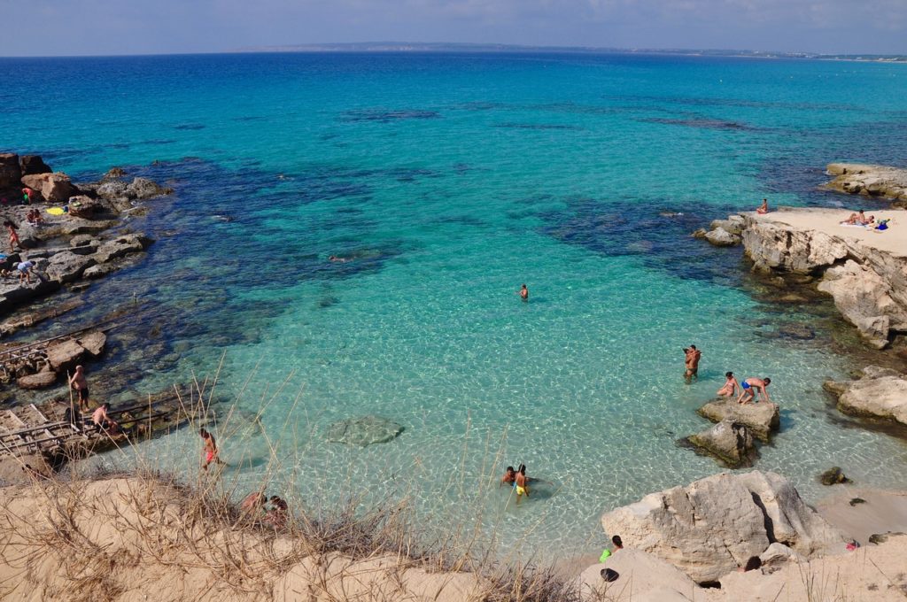 formentera sea spanish islands