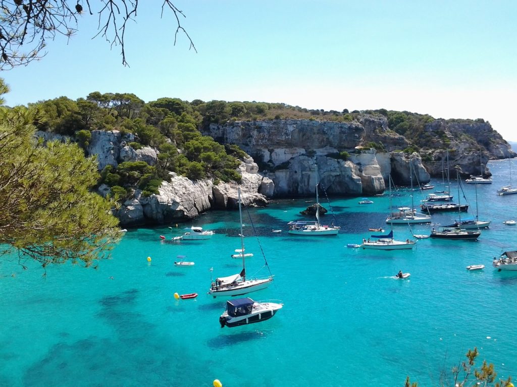 cala minorca spanish islands