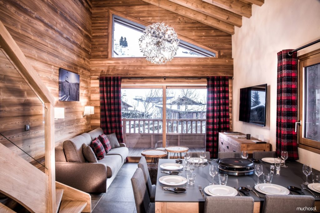 skiing holidays chalet modern