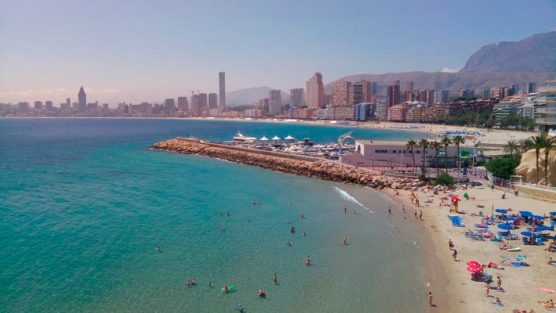 beaches benidorm mal pas beach