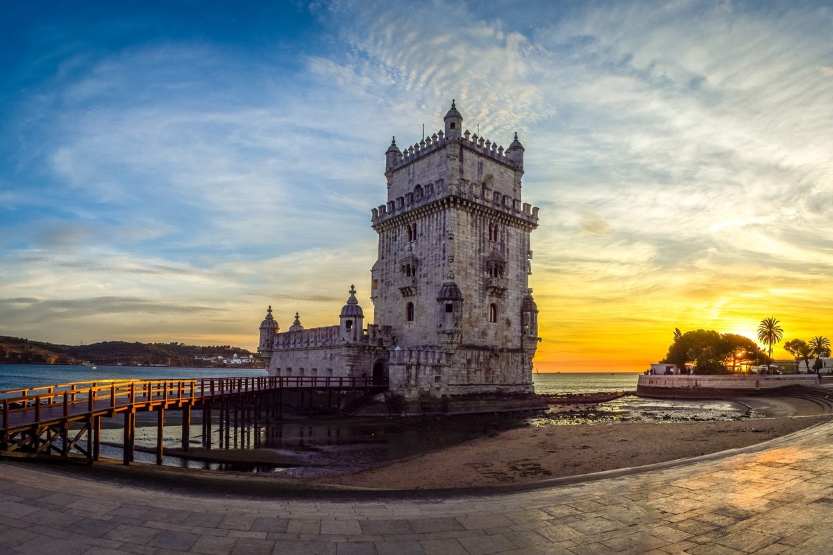 The Tower of Belem in Lisbon
