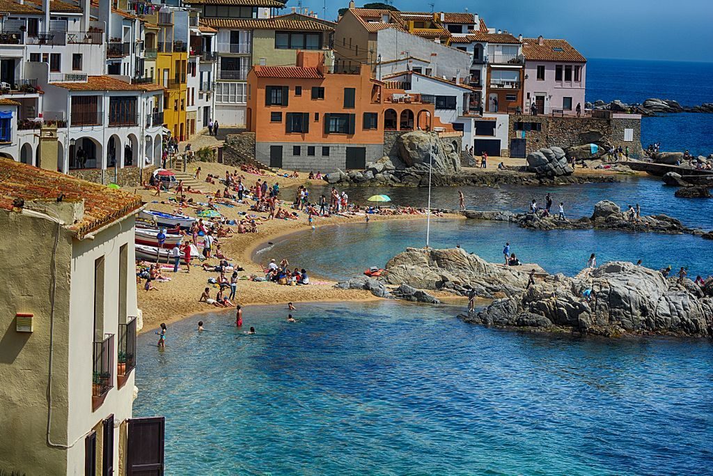 palafrugell beaches of the costa brava