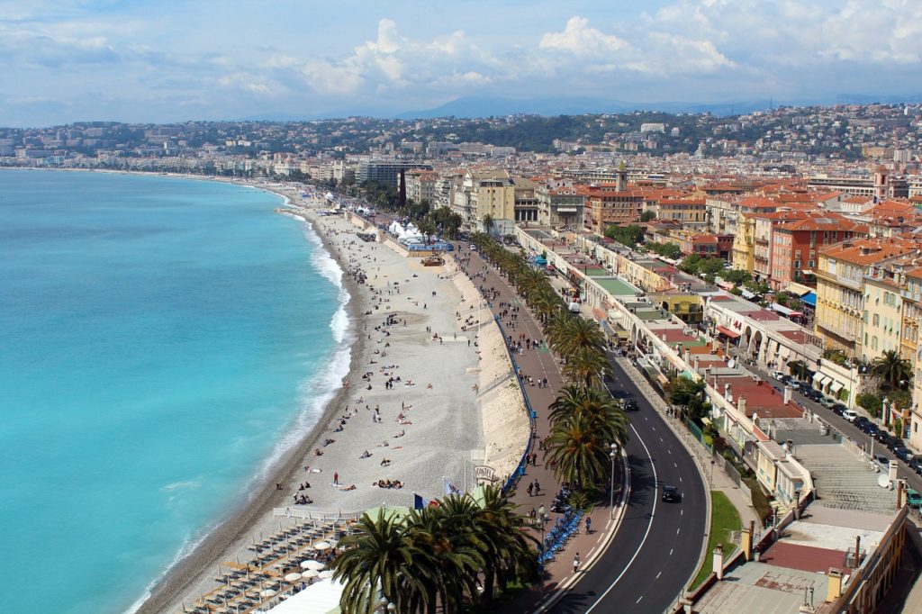 coast of nice south europe road trip