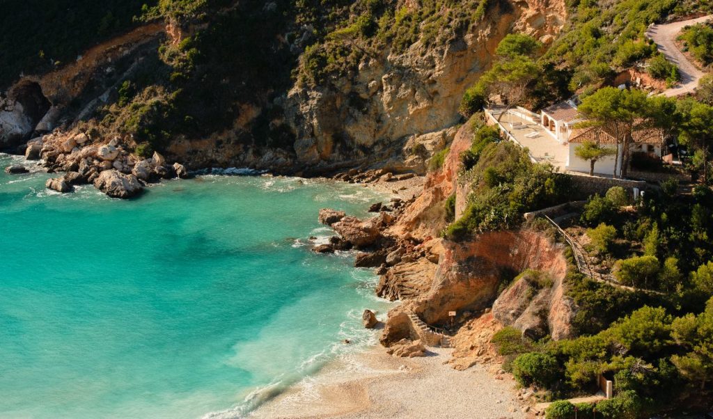 beaches of the costa blanca granadella javea