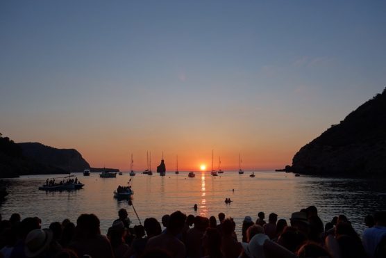 the best sunset in spain ibiza