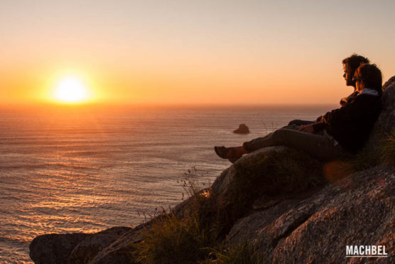 the best sunset in spain finisterre