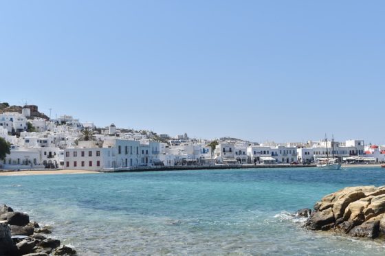 greek islands mykonos beach