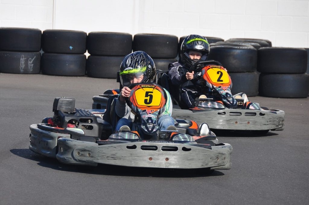 madrid mit kindern karting