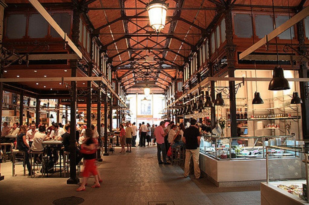 madrid mit kindern markt