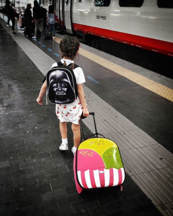 recommendations for travelling by train with children